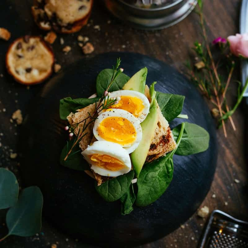 Photo of beautifully arranged food